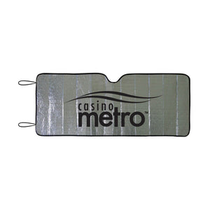 Eluminator™Silver Reflective Accordion Fold Shade (Q461632)