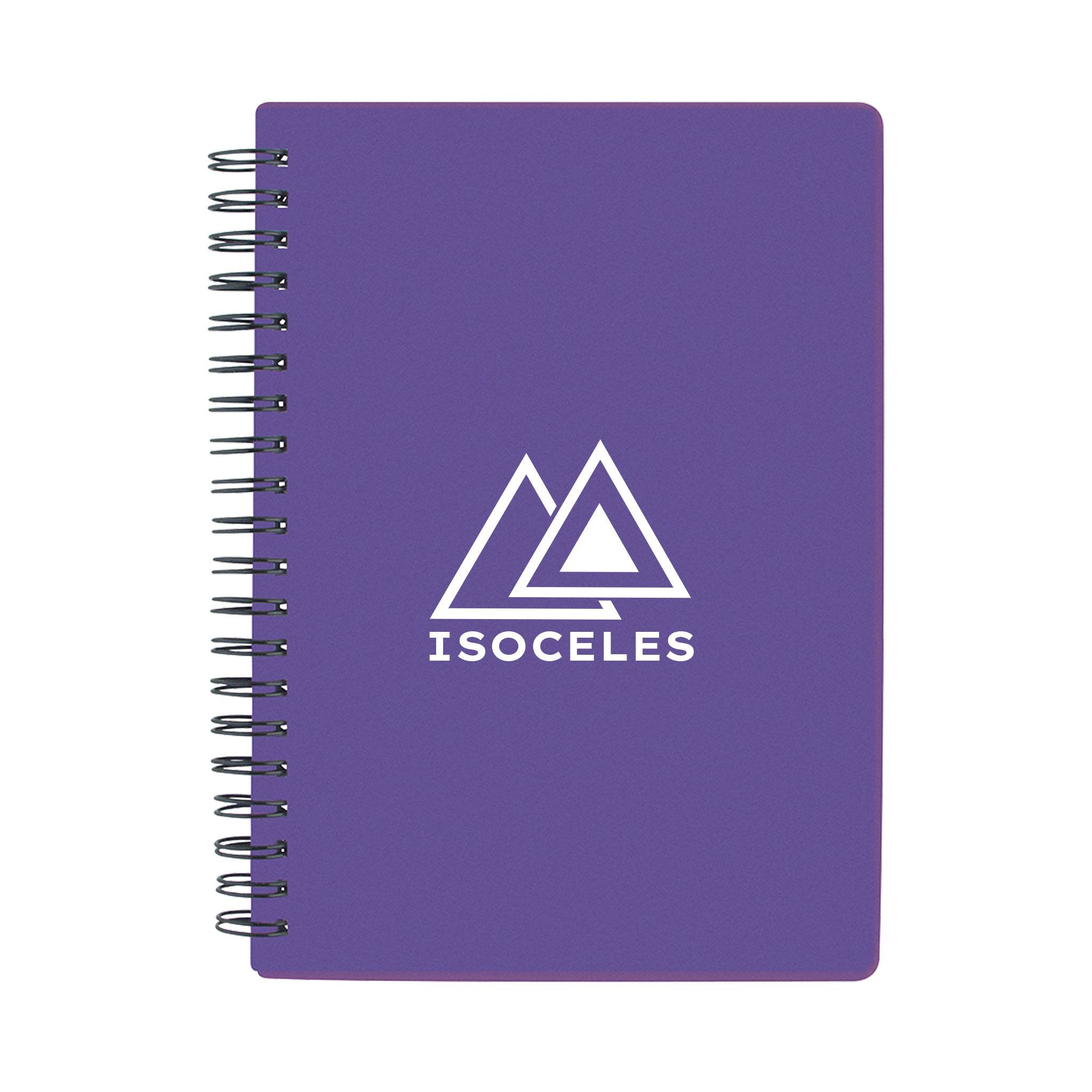 Translucent Notebook  Imprinted with Logo (Q46276)