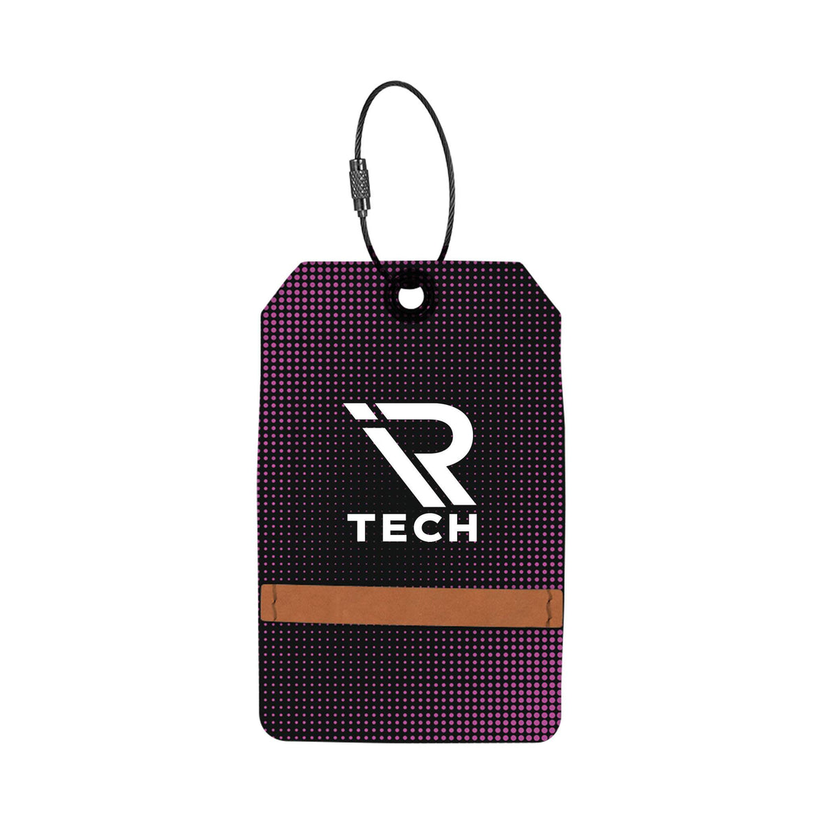 Pikes Recycled Dye-Sublimated Felt Luggage Tag (Q463522)