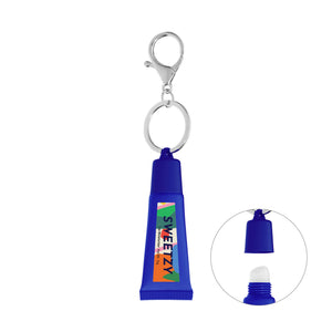 Squeeze Tube Lip Moisturizer With Key Ring (Q463632)