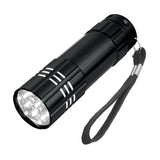 Aluminum LED Flashlight with Strap (3.50") (Q469311)