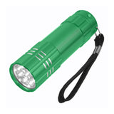Aluminum LED Flashlight with Strap (3.50") (Q469311)