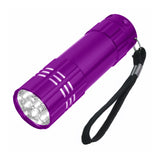 Aluminum LED Flashlight with Strap (3.50") (Q469311)