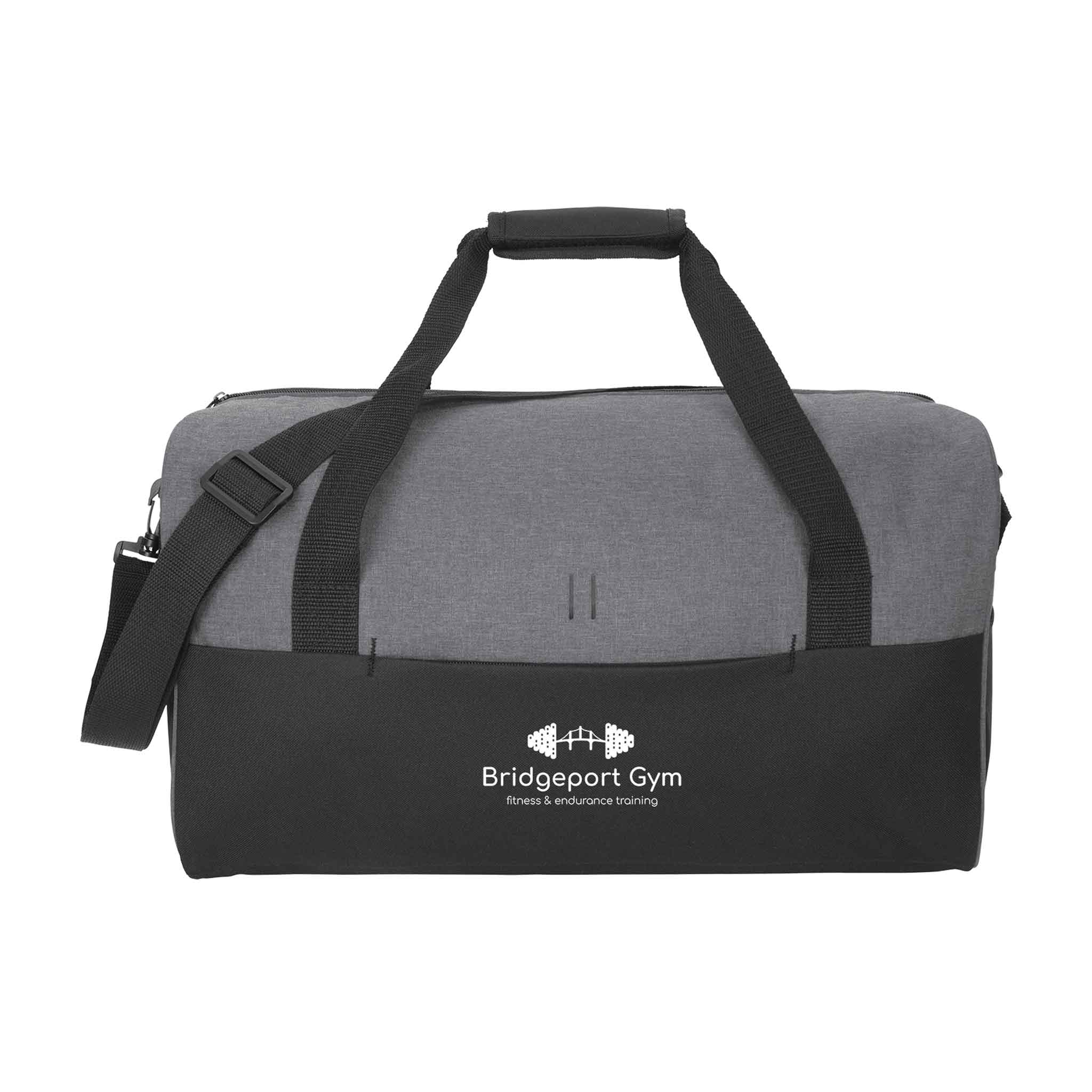 Colorblock 600D Duffel Bag  Imprinted with Logo (Q469822)