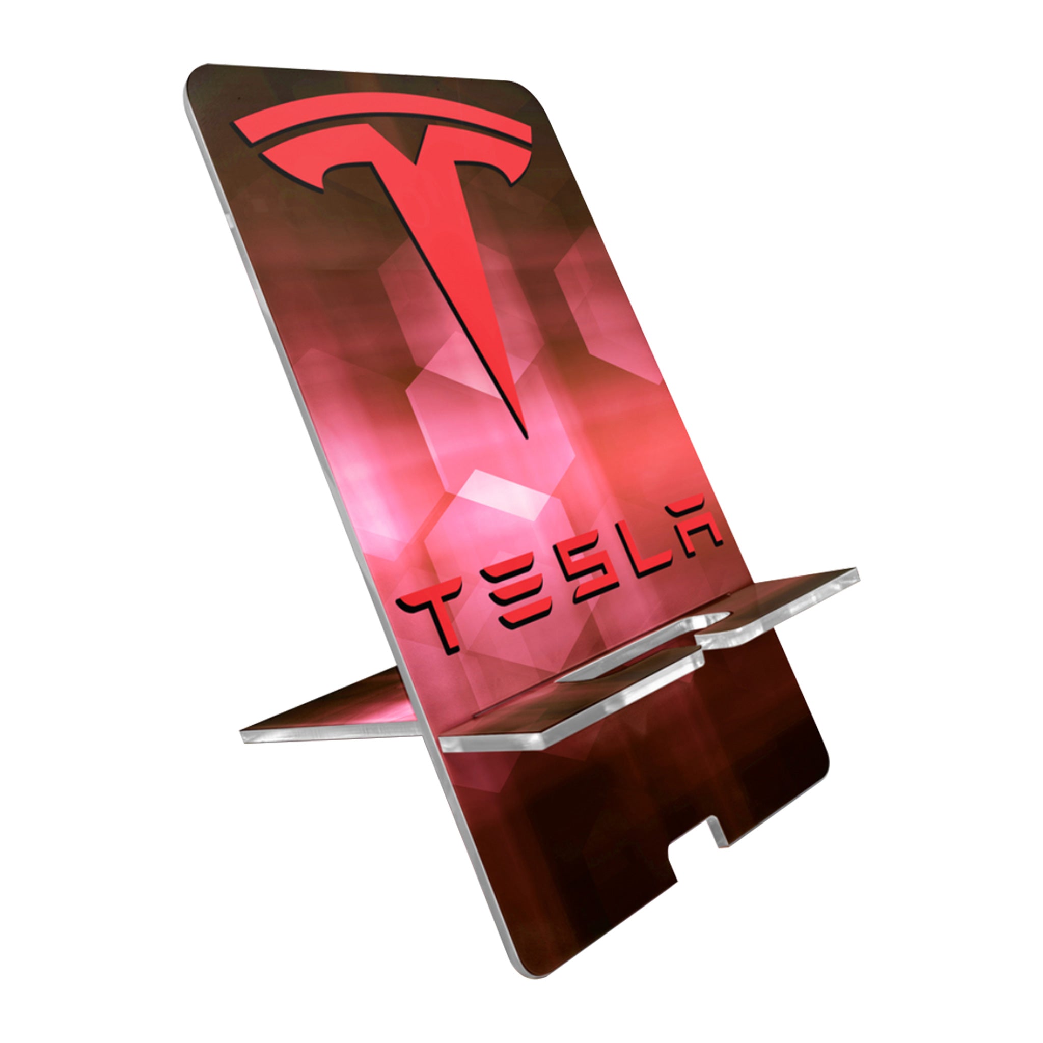 Large Upright Acrylic Phone Stands  Imprinted with Logo (Q469911)