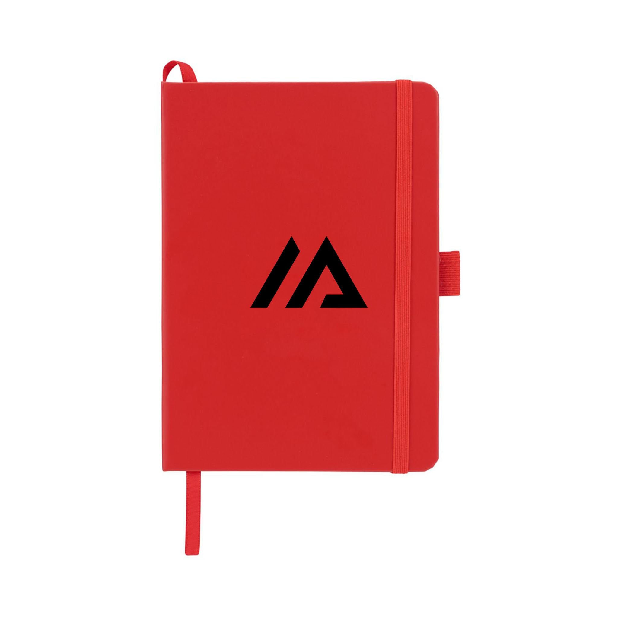 5 x 7 Inch FSC Mix Prism Notebook  Imprinted with Logo (Q470722)