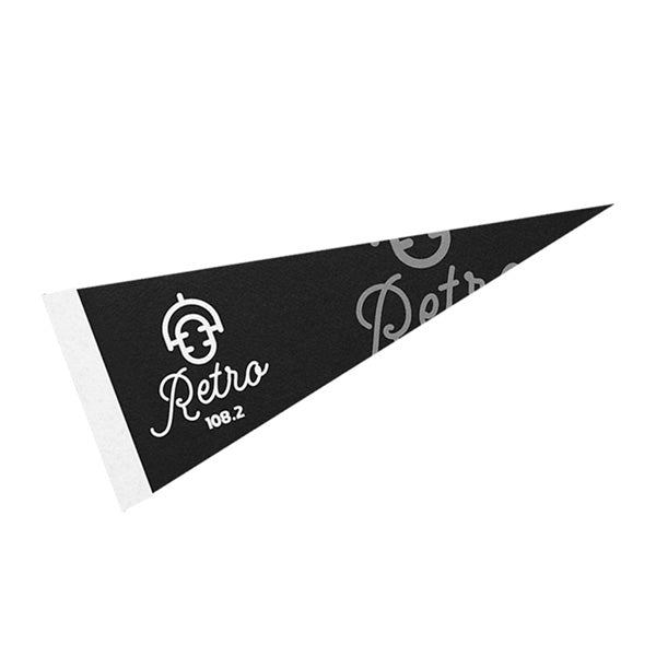 Custom 12 x 30 Inch Pennant (Q470822) Signs And Displays with Logo