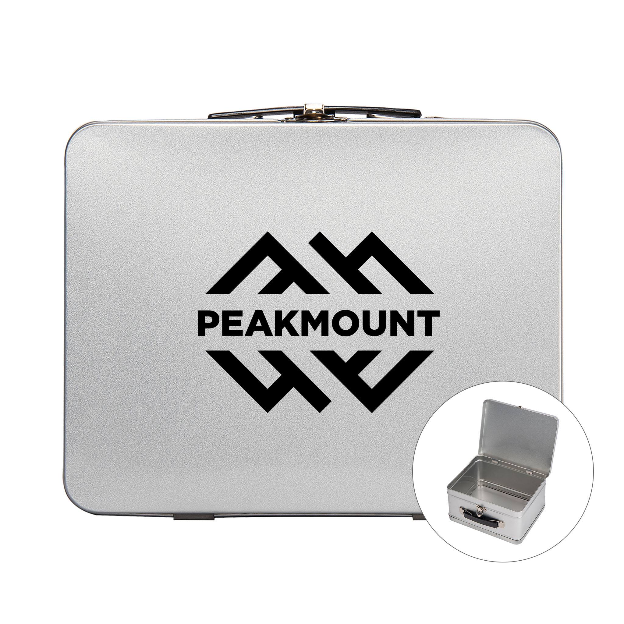 Throwback Tin Lunch Box  Imprinted with Logo (Q471322)