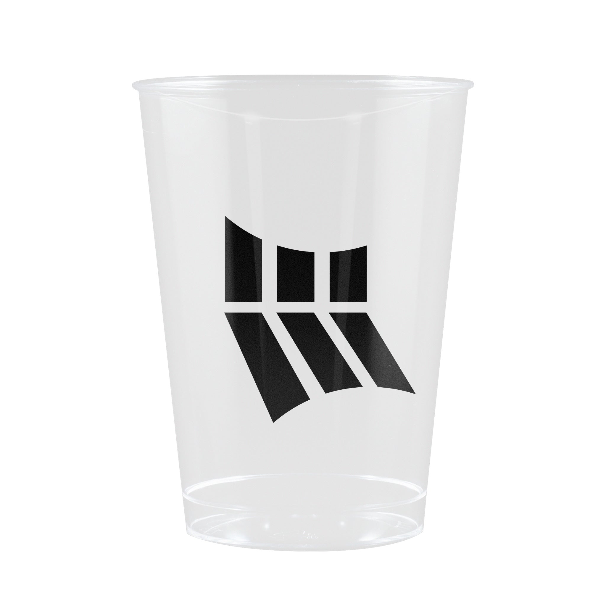7 Oz. Clear Hard Plastic Cup  Imprinted with Logo (Q472211)