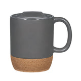14 Oz. Cork Base Ceramic Mugs (Q472811)