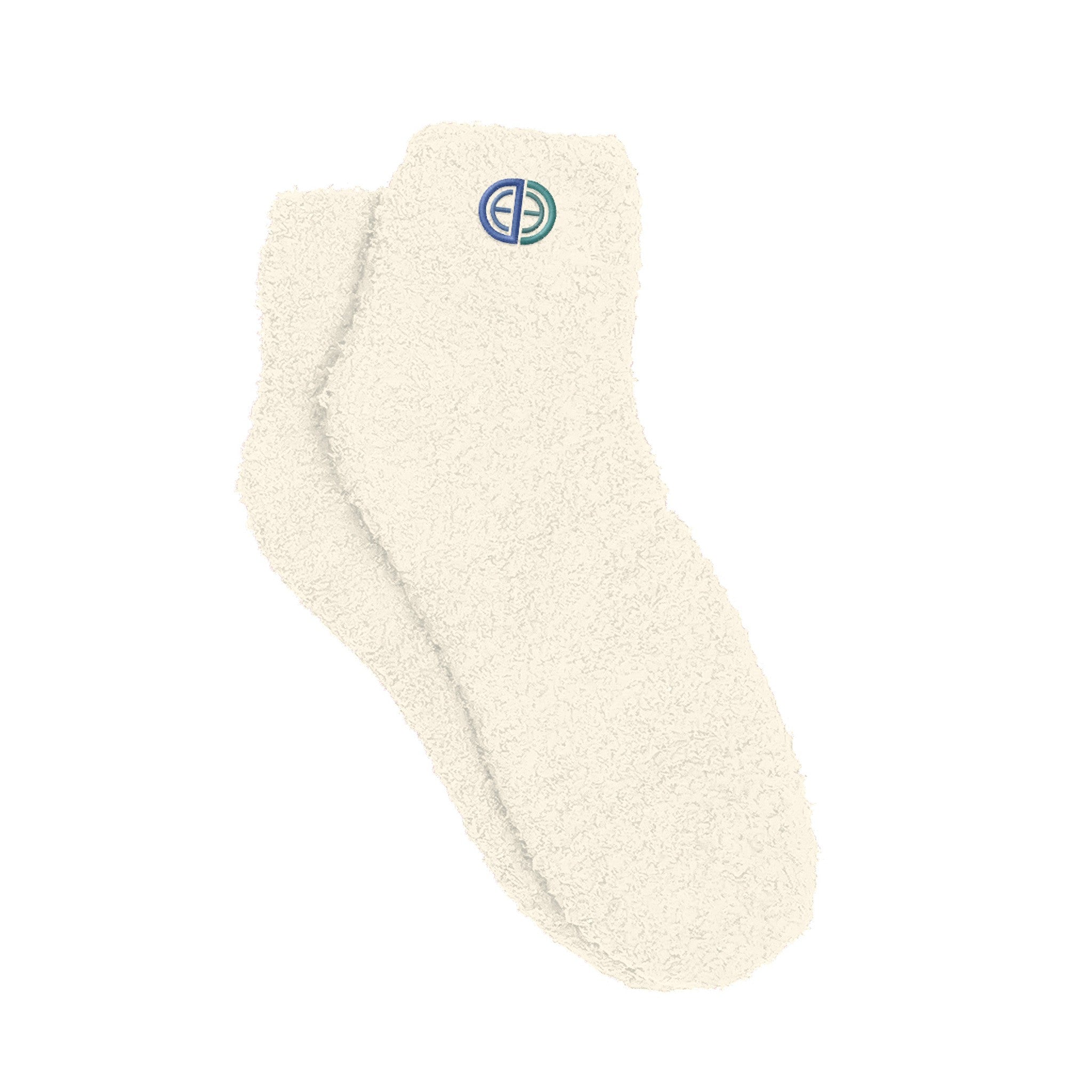 Fuzzy Socks  Imprinted with Logo (Q474522)