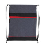 GoodValue Recycled PET Two-Tone Drawstring Backpack (Q475422)