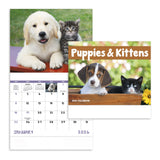 Puppies & Kittens Calendars - Stapled (Q476622)