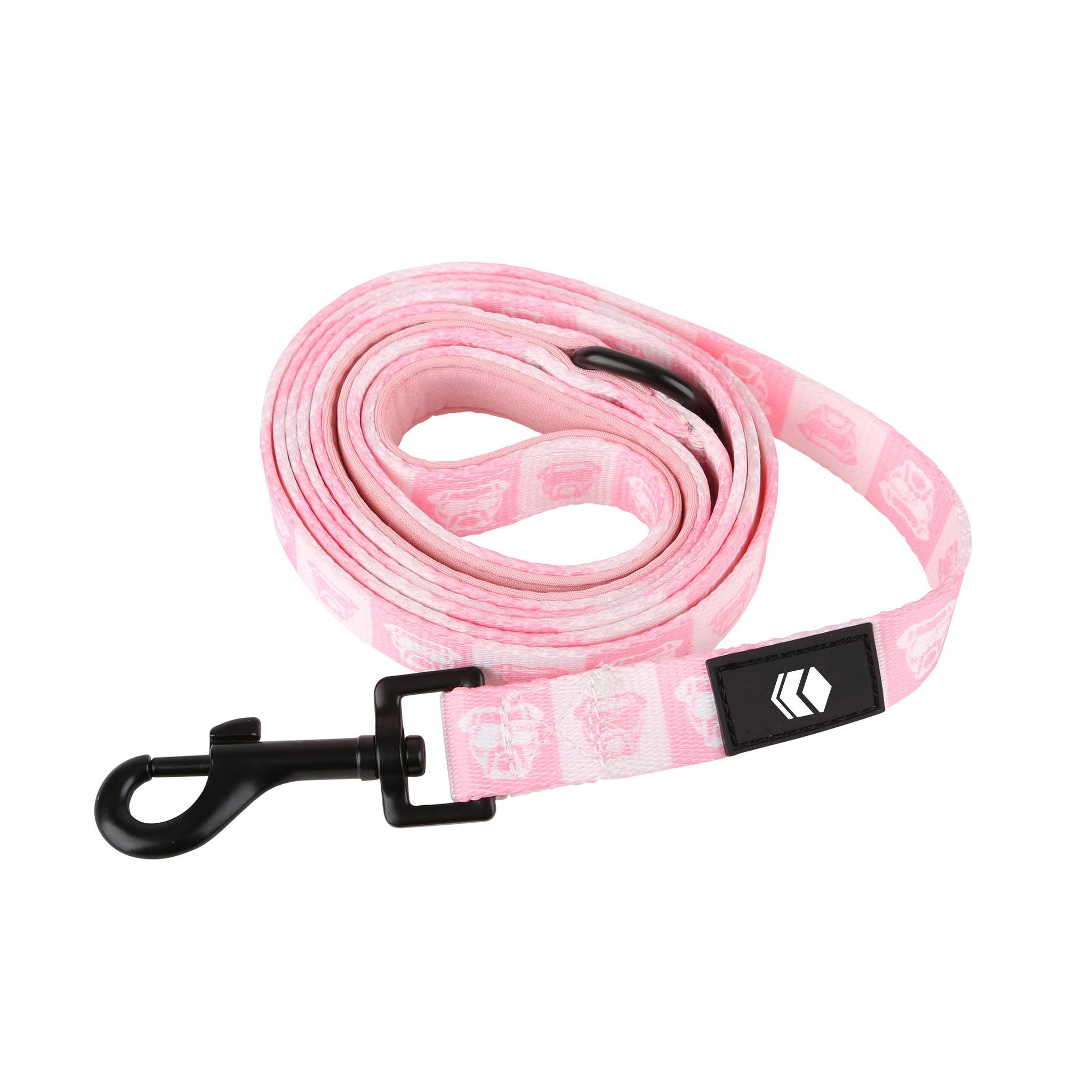Dog Leash With Neoprene Backing - Narrow  Imprinted with Logo (Q478822)