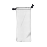 6 W x 15.5 H Inch Polyester Wine Drawstring Bag (Q480822)