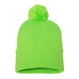 Sportsman SP15 12" Pom-Pom Knit Beanie (Q482922)