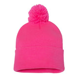 Sportsman SP15 12" Pom-Pom Knit Beanie (Q482922)