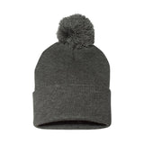 Sportsman SP15 12" Pom-Pom Knit Beanie (Q482922)