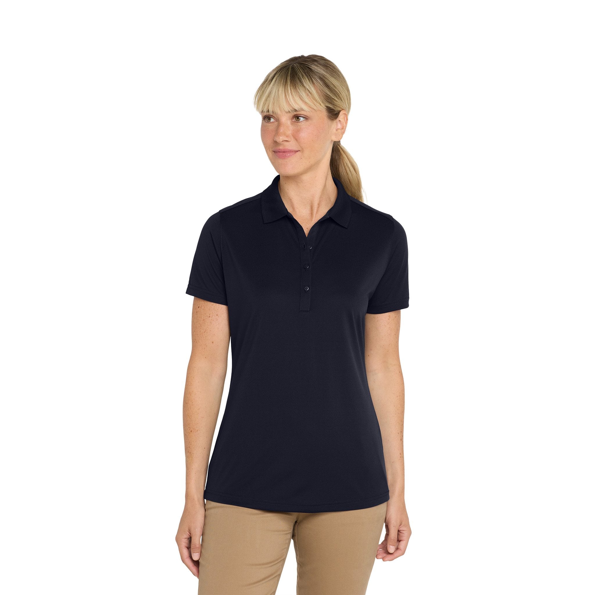 CornerStone® Women's Select Lightweight Snag-Proof Polo  Imprinted with Logo (Q483332)