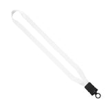 3/4" Dye-Sublimated Lanyard with Plastic Snap-Buckle Release and Plastic O-Ring (Q48337)