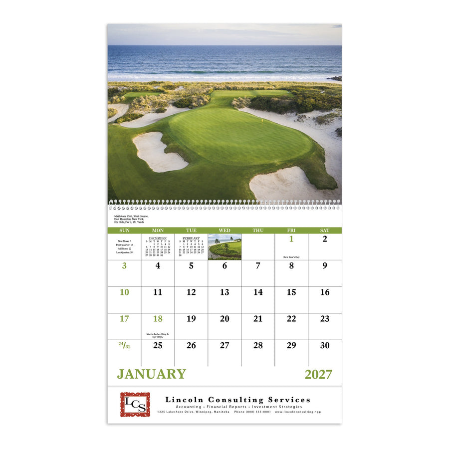 Fairways & Greens - Spiral Calendar (Q485722)