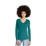 District® Women’s Perfect Tri® Long Sleeve V-Neck Tee (Q487922)