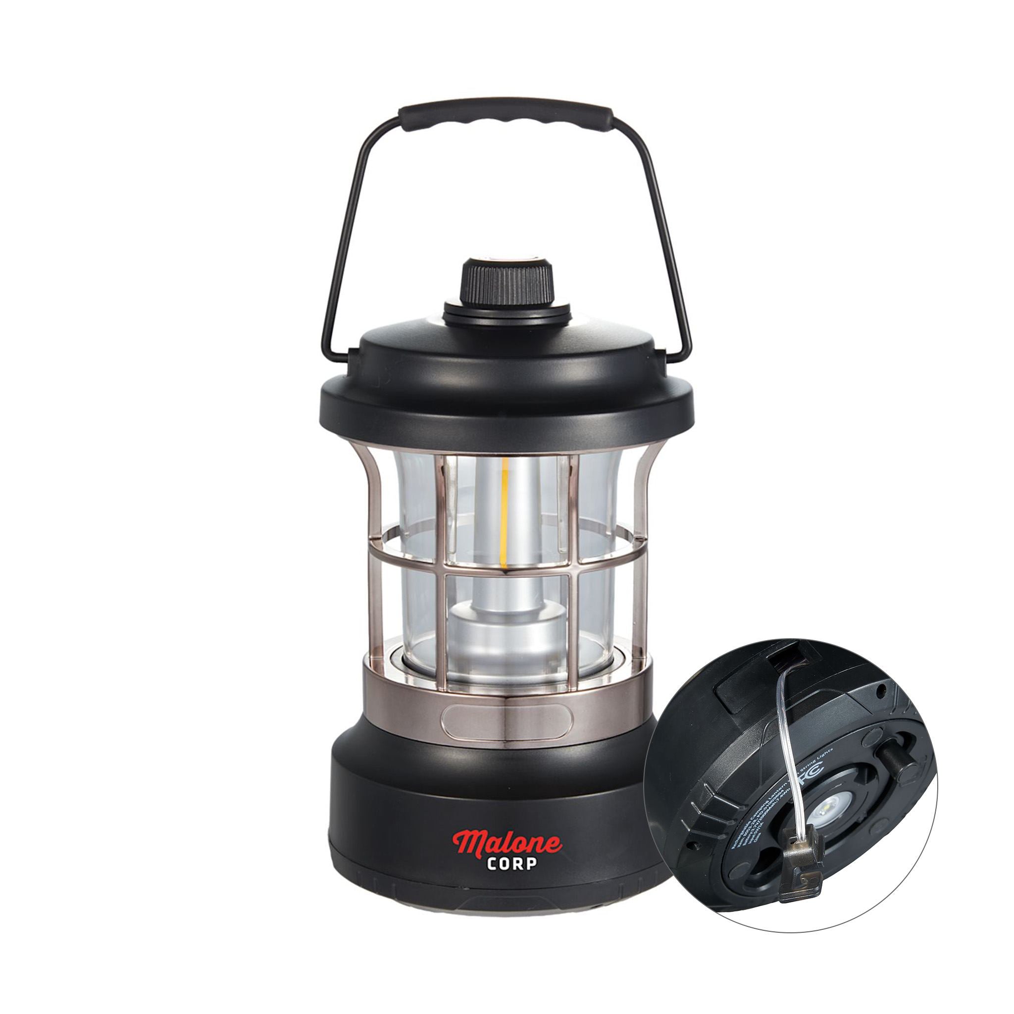 Rechargeable Camping Lantern With String Lights (Q488532)