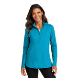 Port Authority® Ladies C-negotiable® Double Knit 1/4-Zip Pullover (Q489922)