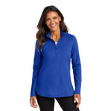Port Authority® Ladies C-negotiable® Double Knit 1/4-Zip Pullover (Q489922)