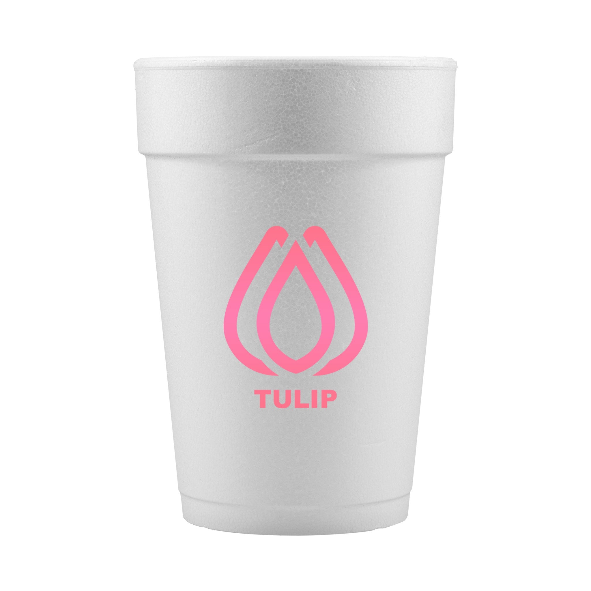 14 Oz. Foam Cup  Imprinted with Logo (Q491222)