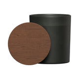Summit Glass Candle With Acacia Wood Lid (Q491532)