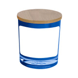 Bamboo Soy Candle With Full Color Label (Q491822)