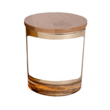 Bamboo Soy Candle With Full Color Label (Q491822)
