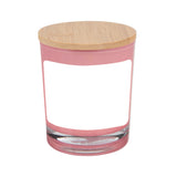 Bamboo Soy Candle With Full Color Label (Q491822)