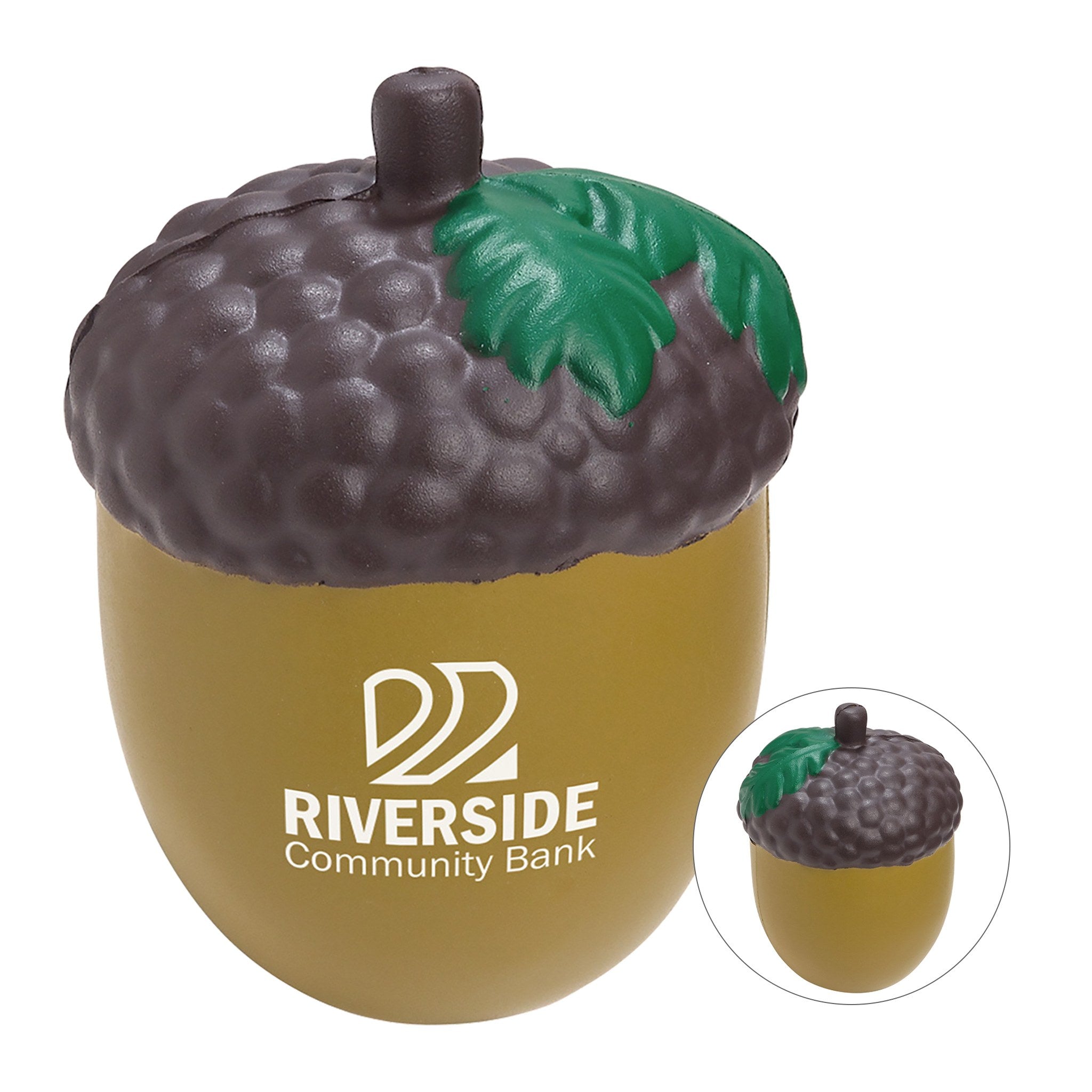 Acorn Stress Reliever  Imprinted with Logo (Q492111)