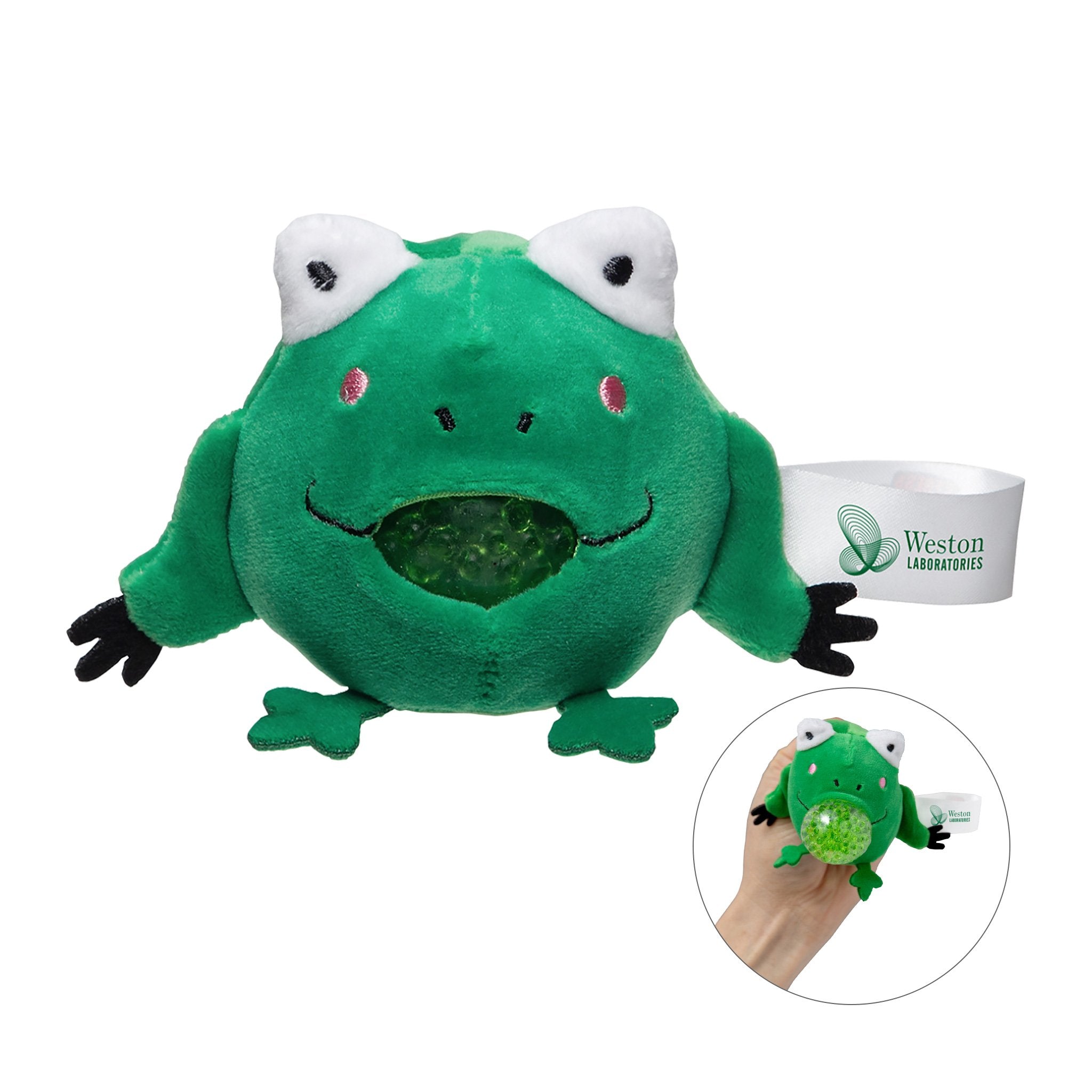 Stress Buster™ Frog  Imprinted with Logo (Q493322)