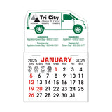Stick-It! Magnet 3 x 4.25 Inch - Van  Imprinted with Logo (Q493432)