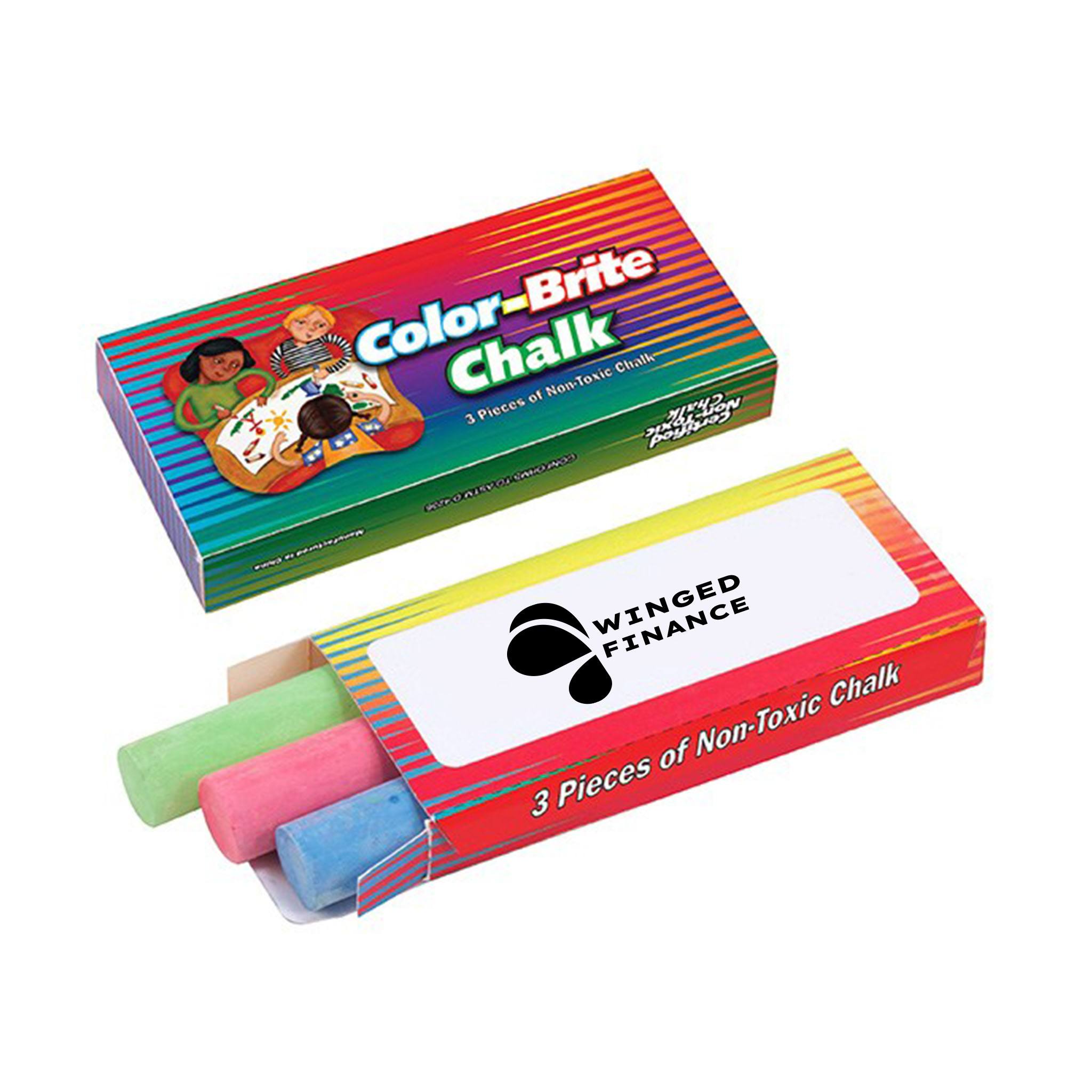 Color-Brite Chalk  Imprinted with Logo (Q494611)
