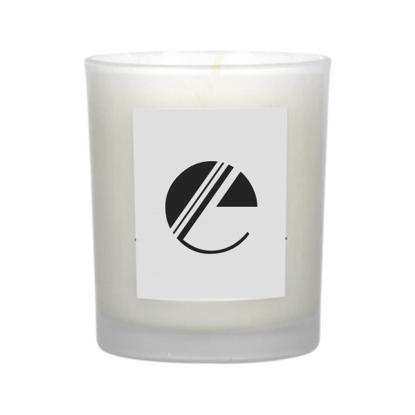 ZEN Niva Frosted Candle  Imprinted with Logo (Q495022)