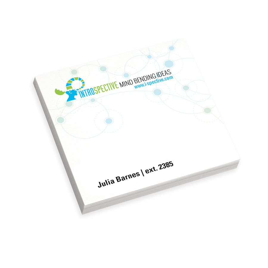 Souvenir® Sticky Note™ 3"W X 3"H Adhesive Notepad 100 Sheet (Q495311)