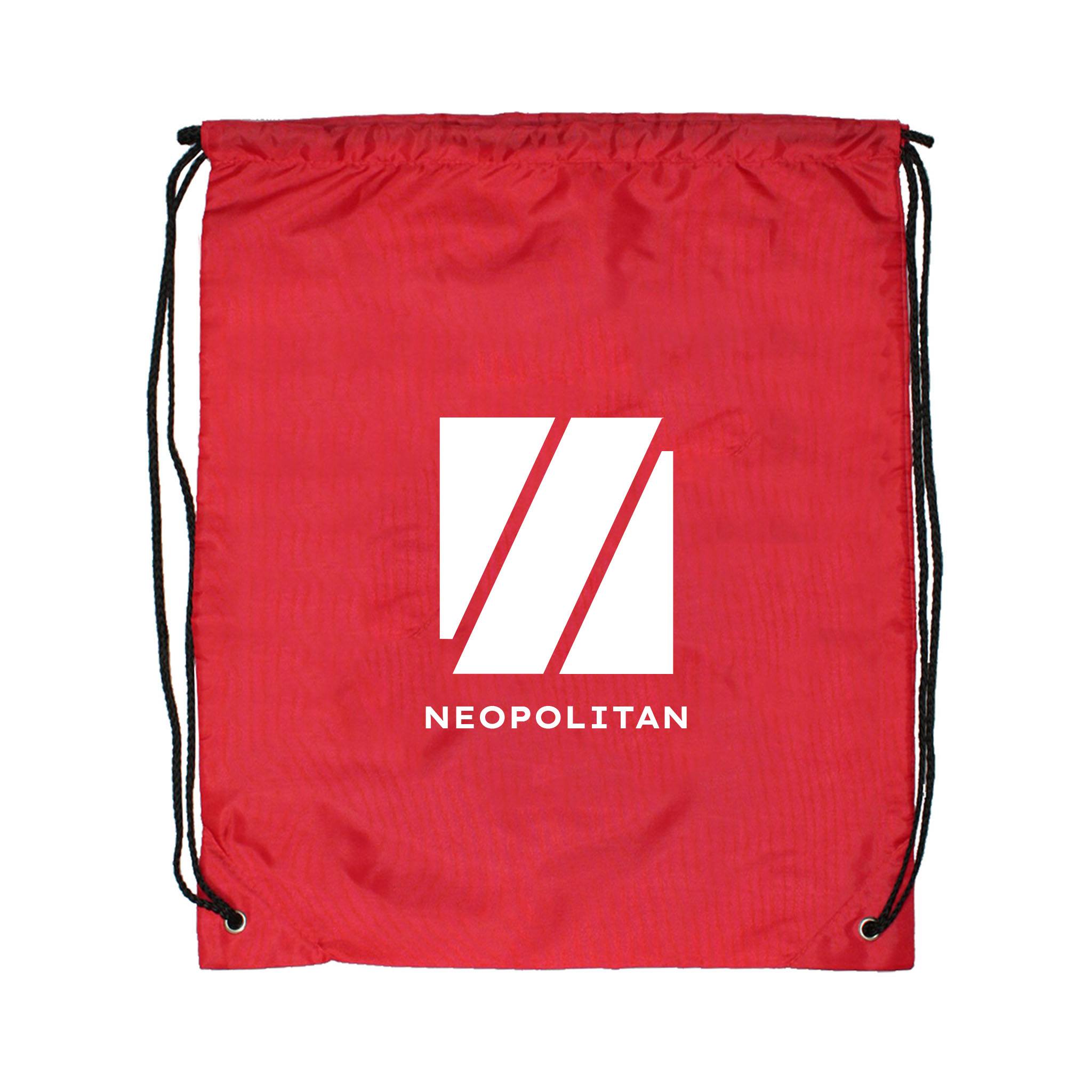 Economy Drawstring Cinch Pack Backpacks  Imprinted with Logo (Q495711)