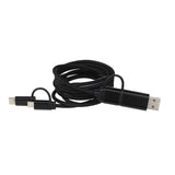Oslo 5-in-1 Braided 6 Ft. Long Cell Phone Charging Cable (Q497022)