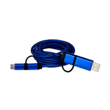 Oslo 5-in-1 Braided 6 Ft. Long Cell Phone Charging Cable (Q497022)