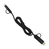 Oslo 5-in-1 Braided 6 Ft. Long Cell Phone Charging Cable (Q497022)