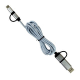 Oslo 5-in-1 Braided 6 Ft. Long Cell Phone Charging Cable (Q497022)
