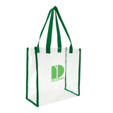 Clear Game Tote Bags  Imprinted with Logo (Q497311)