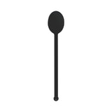 6" Upright Oval Plastic Drink Stirrer (Q498011)