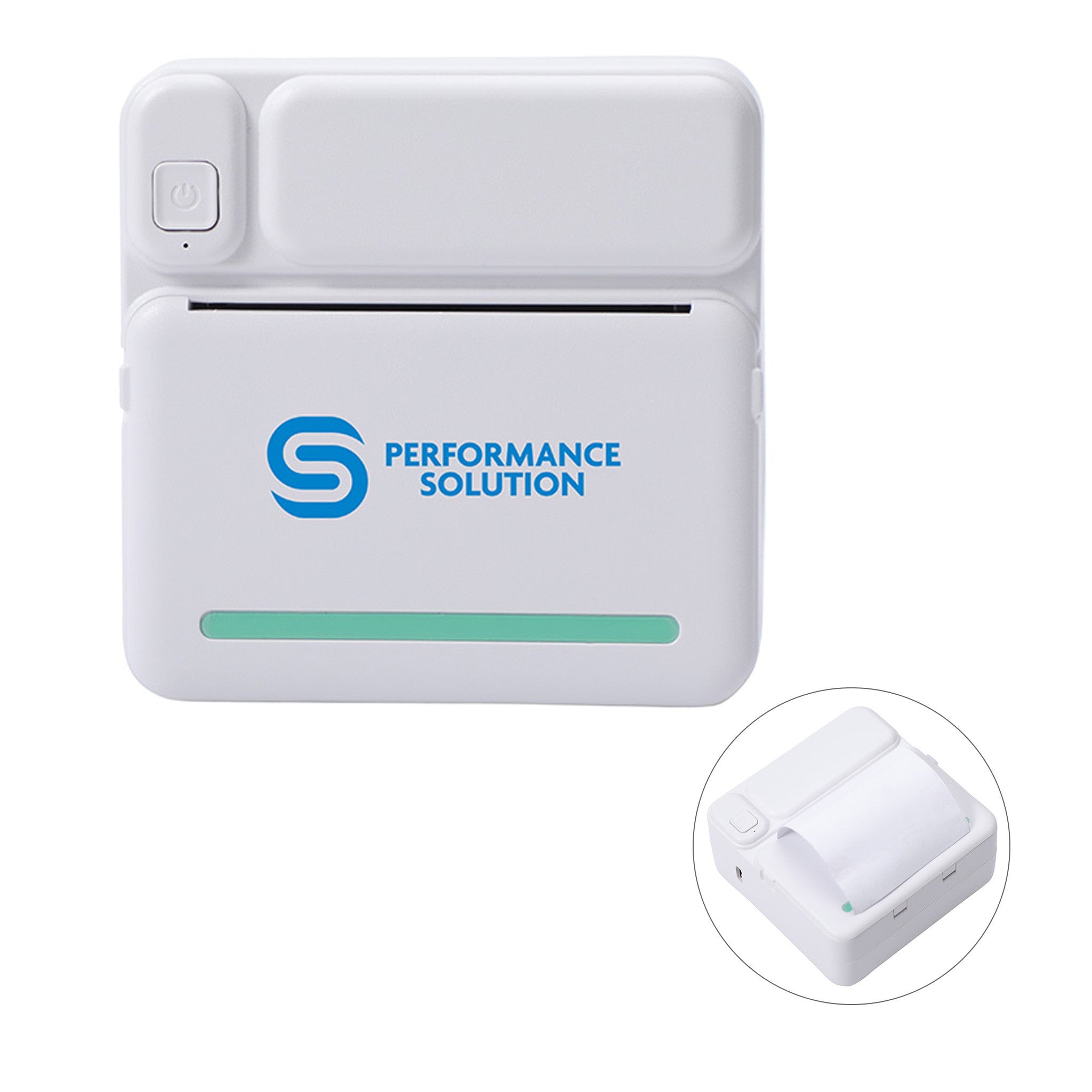 Stub Portable Wireless Phone Printer  Imprinted with Logo (Q498122)