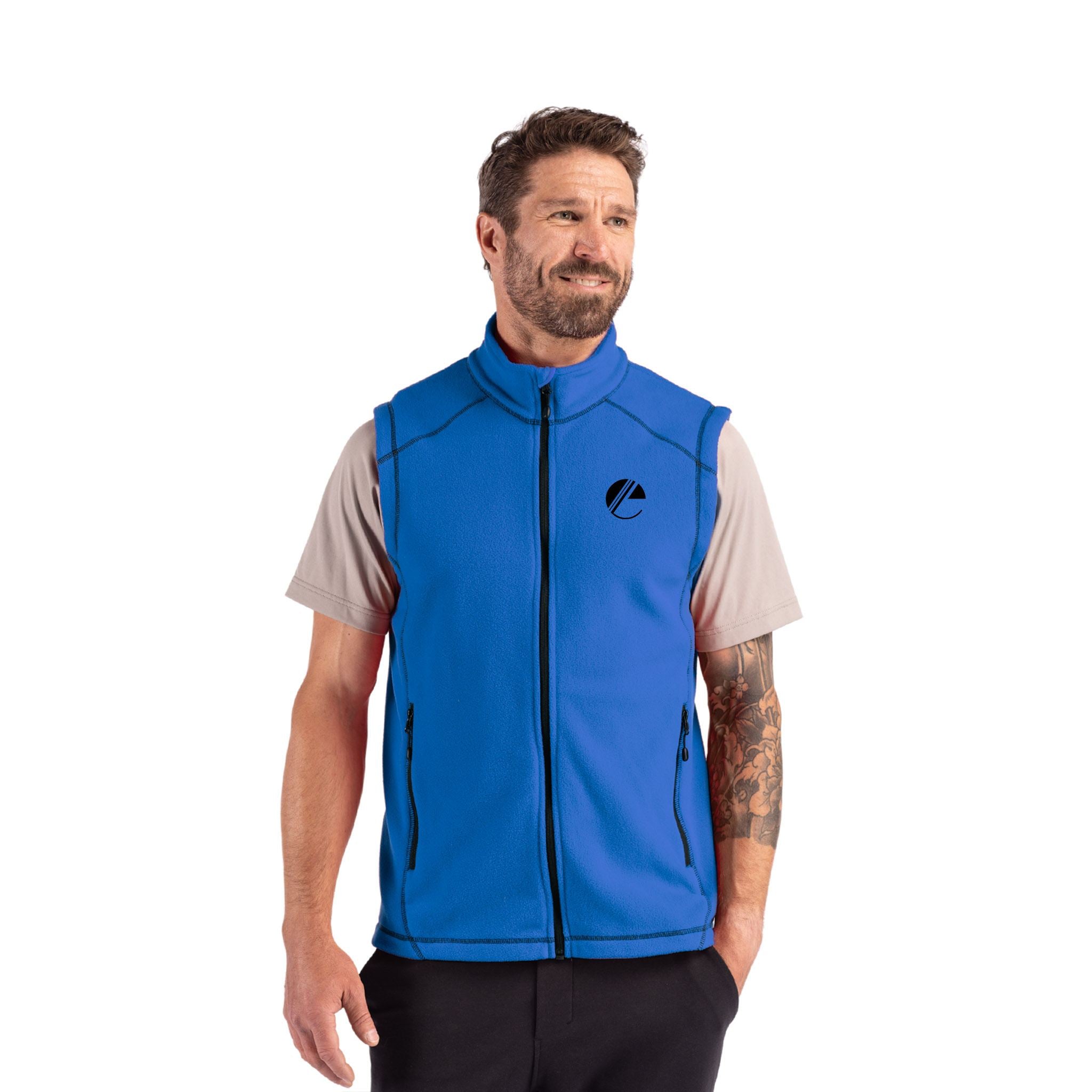 Clique Powder Recycled Fleece Mens Vest (Q498432)