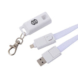 5-in-1 40W PD Charging Cable Lanyard  Imprinted with Logo (Q499332)